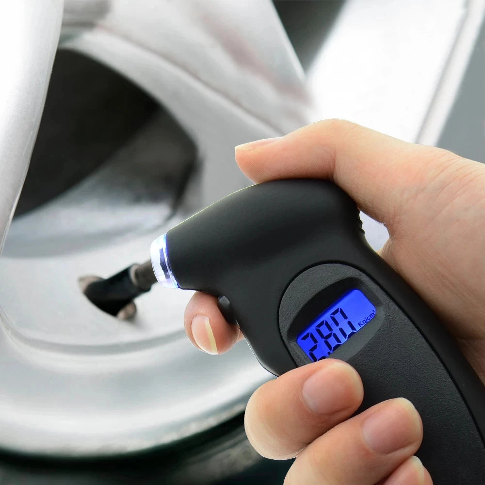 TG105 TG205 R-6802 High-precision Digital Car Tire Tyre Air Pressure Gauge Meter LCD Display Manometer Barometers for Car Truck