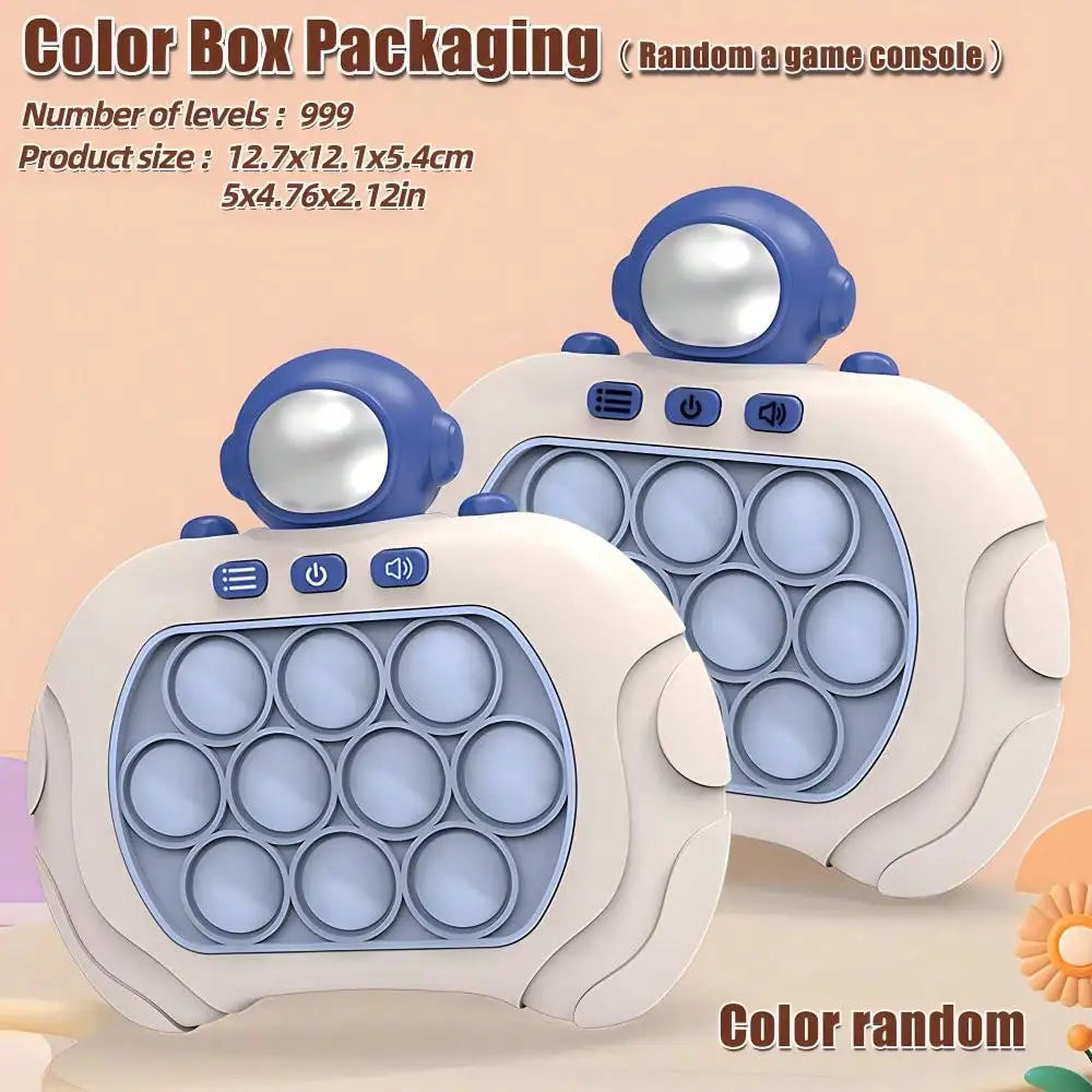 2025 New Quick-Push Game Pop Fidget Bubble Popper: Lightweight, Professional, Stress-Relief Toy for Adults & Kids.