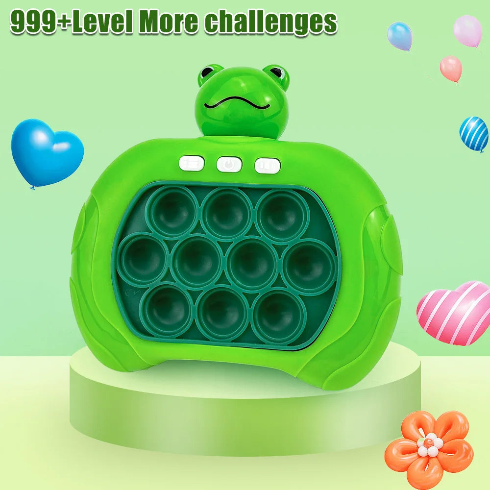 2025 New Quick-Push Game Pop Fidget Bubble Popper: Lightweight, Professional, Stress-Relief Toy for Adults & Kids.