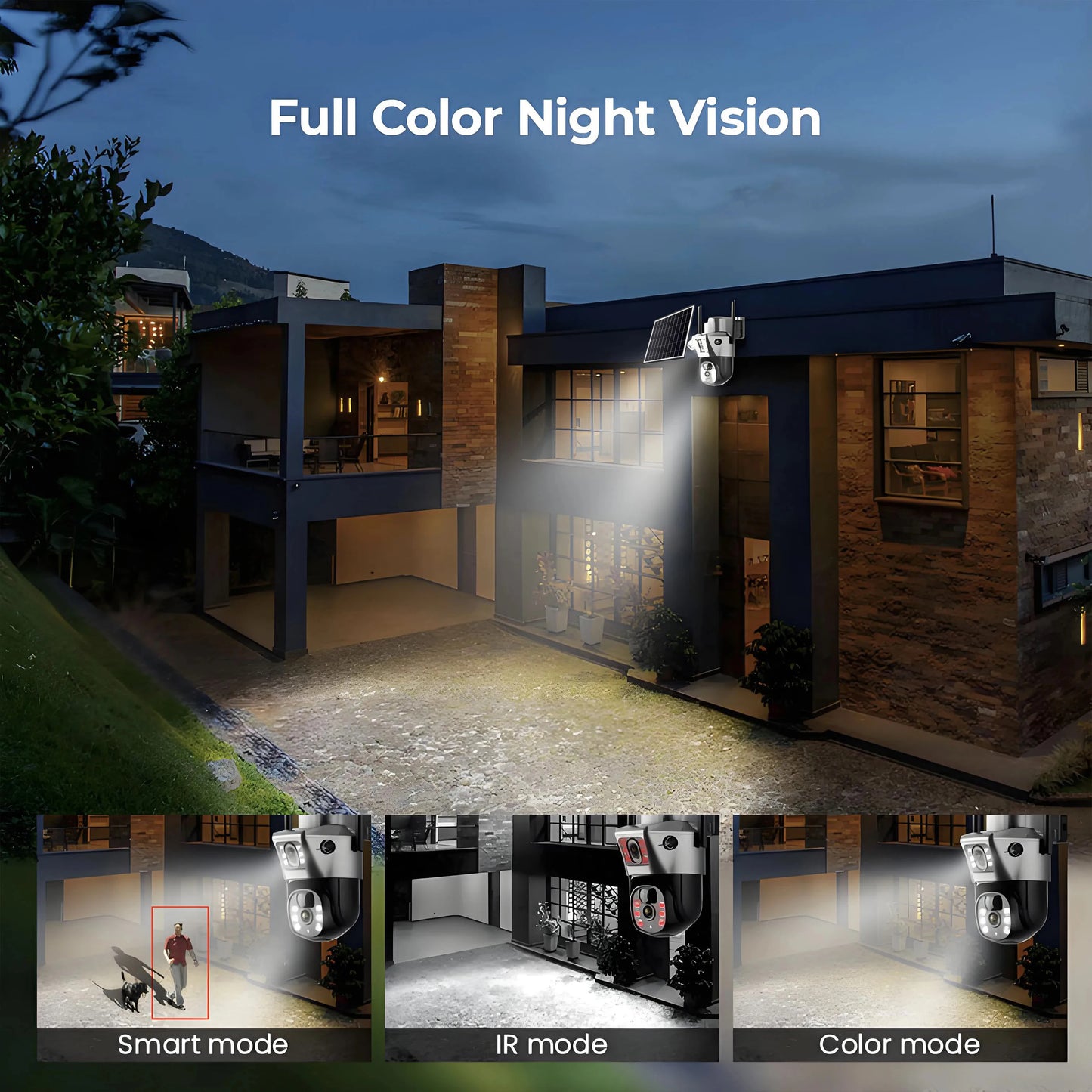 Camara Vigilancia Wifi Wireless Network 4G IP CCTV Cameras Security-protection Smart Home 360 Monitor Exterior HD Night Vision