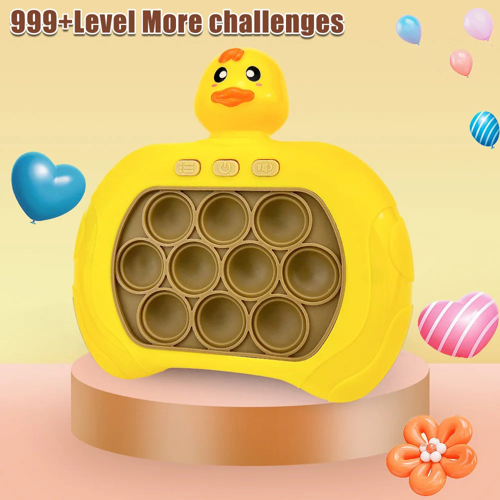 2025 New Quick-Push Game Pop Fidget Bubble Popper: Lightweight, Professional, Stress-Relief Toy for Adults & Kids.