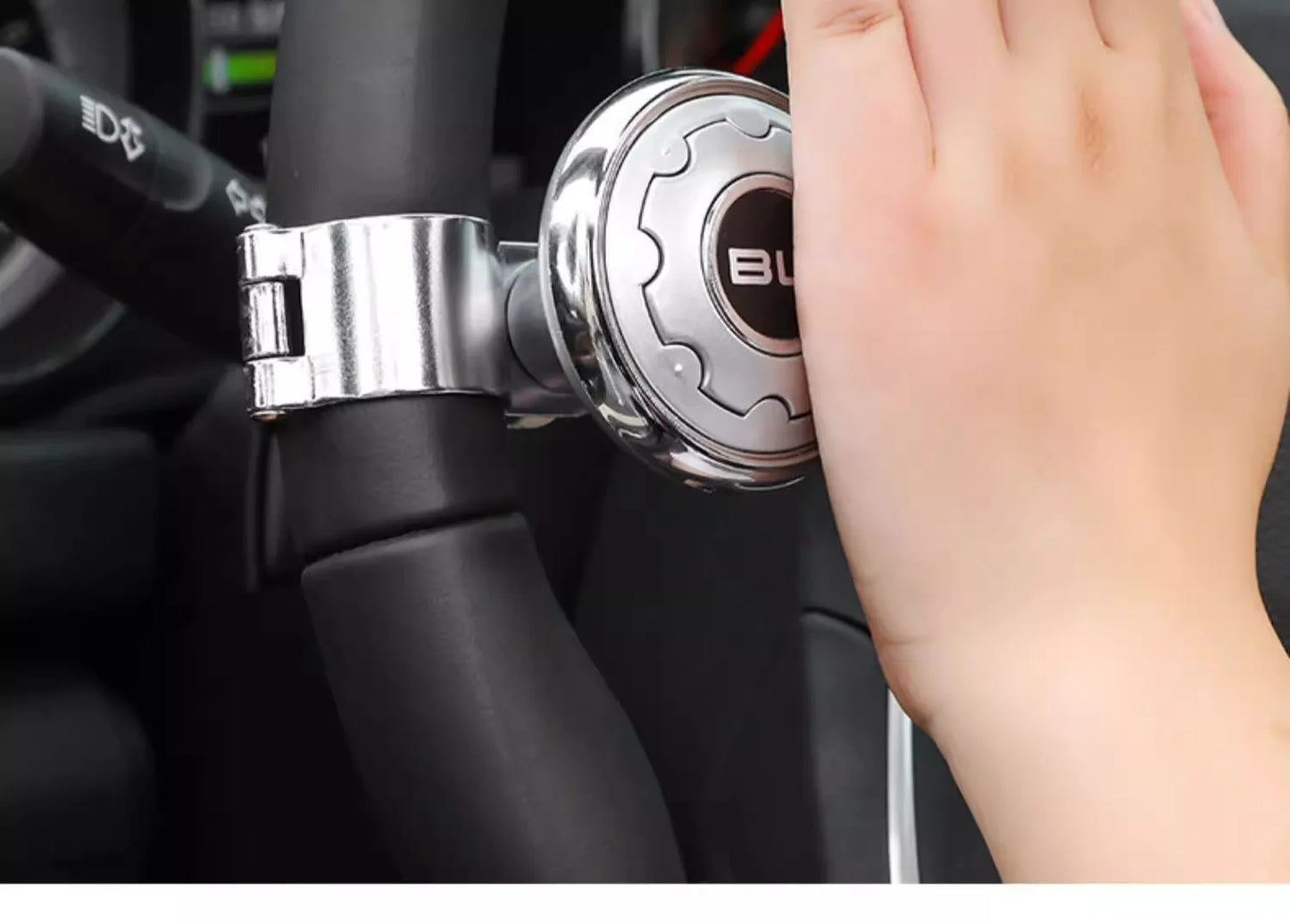 Car Steering Wheel Booster Ball Turning Spinner Knob Bearing Power Handle Rotating Universal Auto Accessories Labor Saving Kit