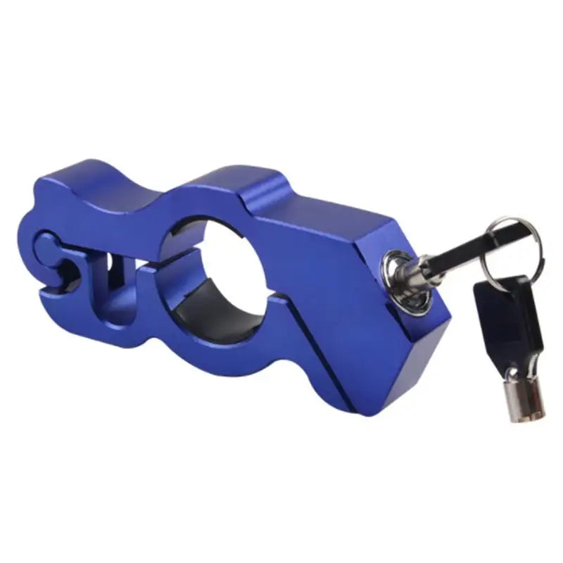 Motorcycle Handlebar Lock Handlebar Brake Handle Solid Lock Imitating Steal Lock Pull Rod ATV Dirt Street Bikes Anti Theft 2024