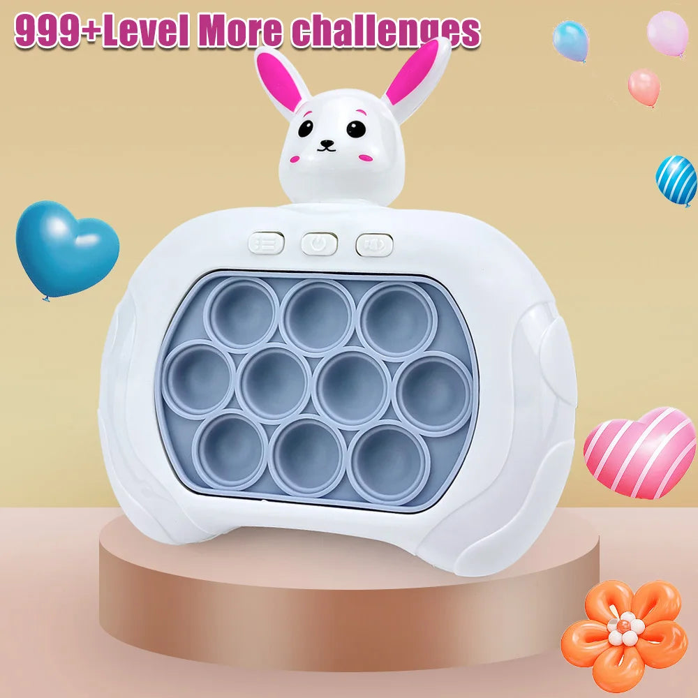 2025 New Quick-Push Game Pop Fidget Bubble Popper: Lightweight, Professional, Stress-Relief Toy for Adults & Kids.