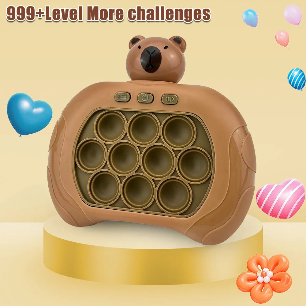 2025 New Quick-Push Game Pop Fidget Bubble Popper: Lightweight, Professional, Stress-Relief Toy for Adults & Kids.
