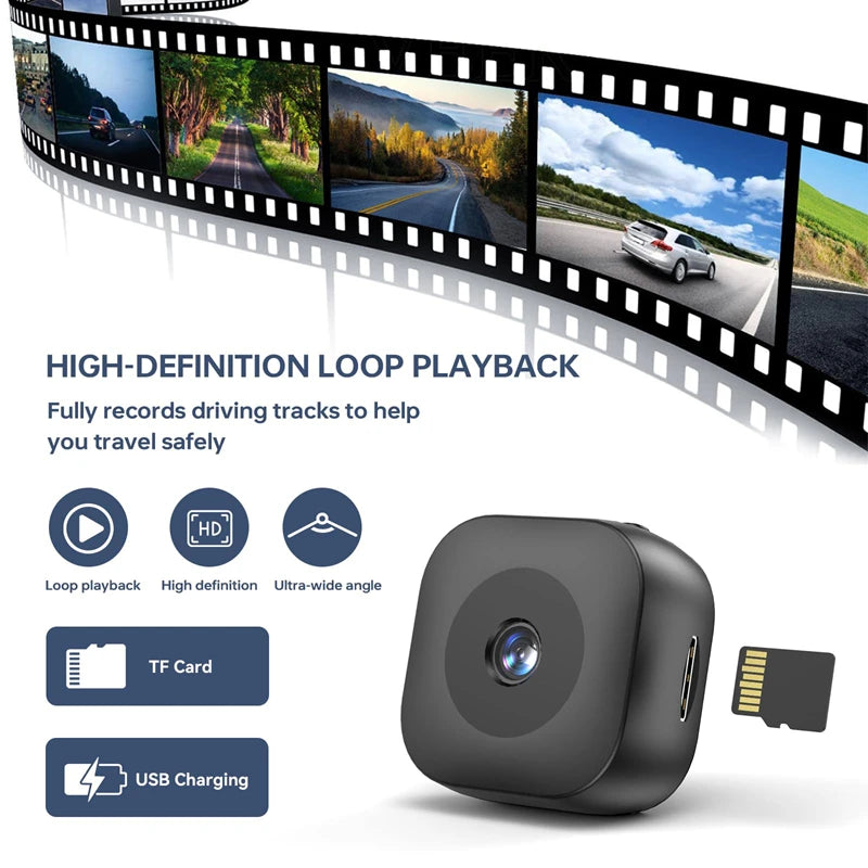 Xiaomi 4K Mini Camera Wifi Ip/ap Portable Mobile Detection Camcorder Smart Home Surveillance Security Remote Monitoring Camera