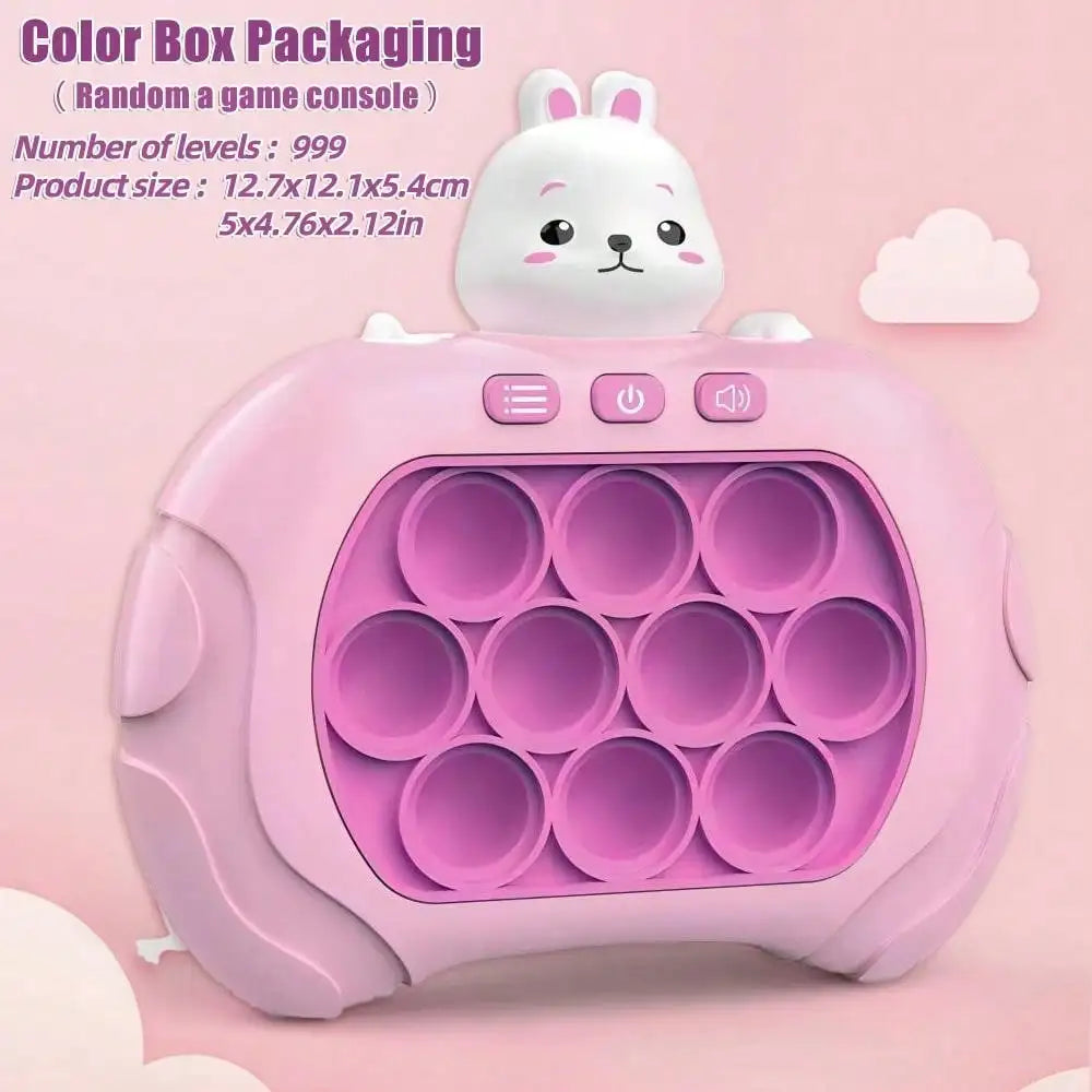2025 New Quick-Push Game Pop Fidget Bubble Popper: Lightweight, Professional, Stress-Relief Toy for Adults & Kids.