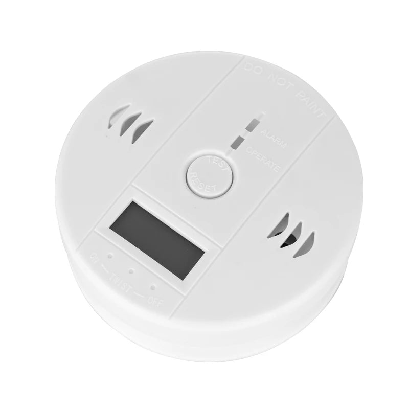 LCD CO Sensor Work alone Built-in 85dB siren sound Independent Carbon Monoxide Poisoning Warning Alarm Detector