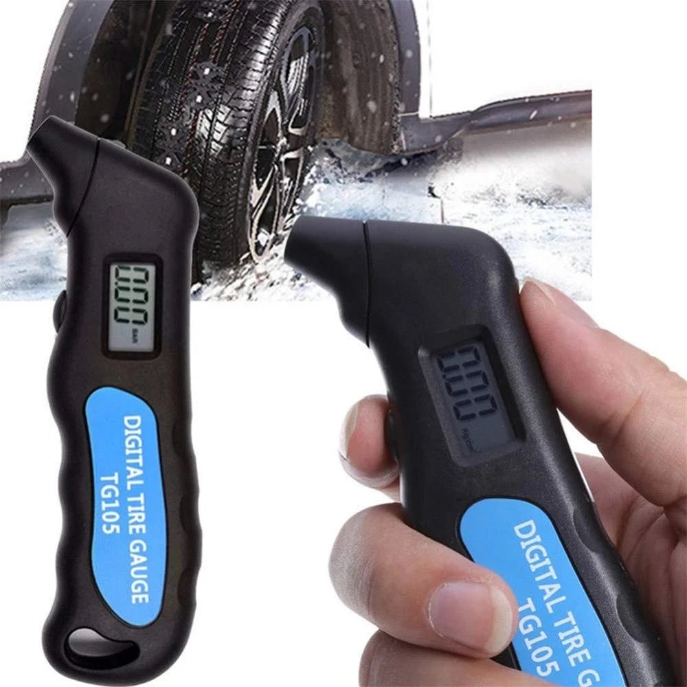 TG105 TG205 R-6802 High-precision Digital Car Tire Tyre Air Pressure Gauge Meter LCD Display Manometer Barometers for Car Truck