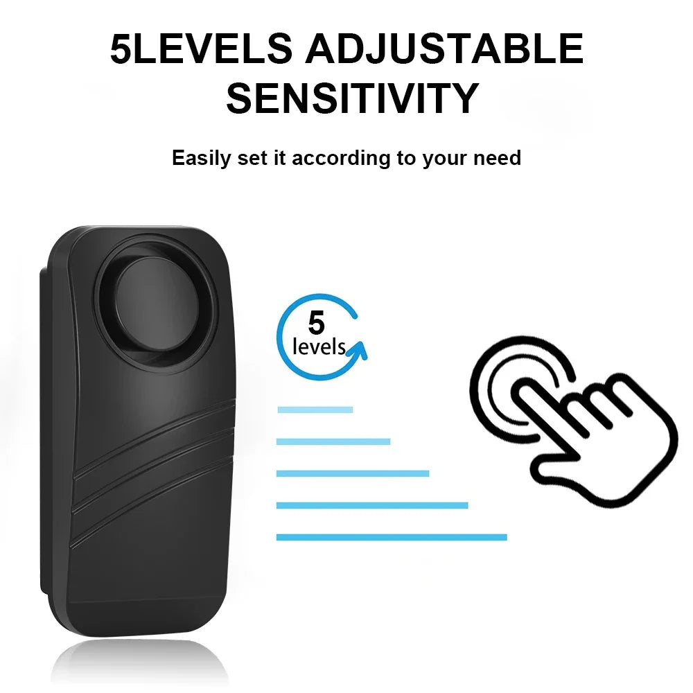 Waterproof Motorcycle Alarm 100dB Remote Control Wireless Anti Lost Warning Alarm Sensor Bike Alarm Security Protection
