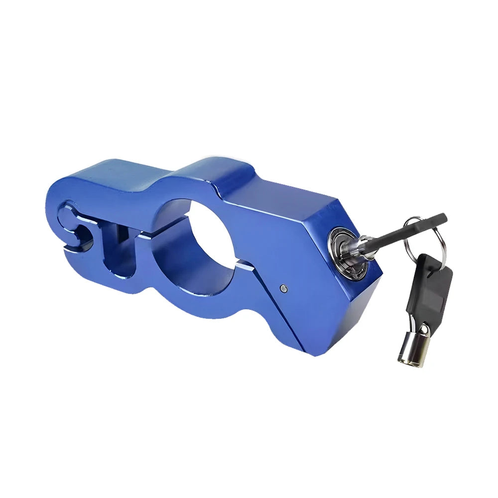 Motorcycle Brake Lever Locks Handlebar Lock Helmet Anti-theft motorcycle Lock Electric Vehicle Dirt Bikes Alloy Handlebar Lock