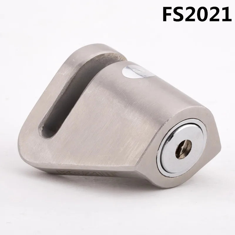Falante 304 stainless steel motorcycle brake disc lock Security anti-theft Waterproof off-road bicycle brake disc lock 3 keys
