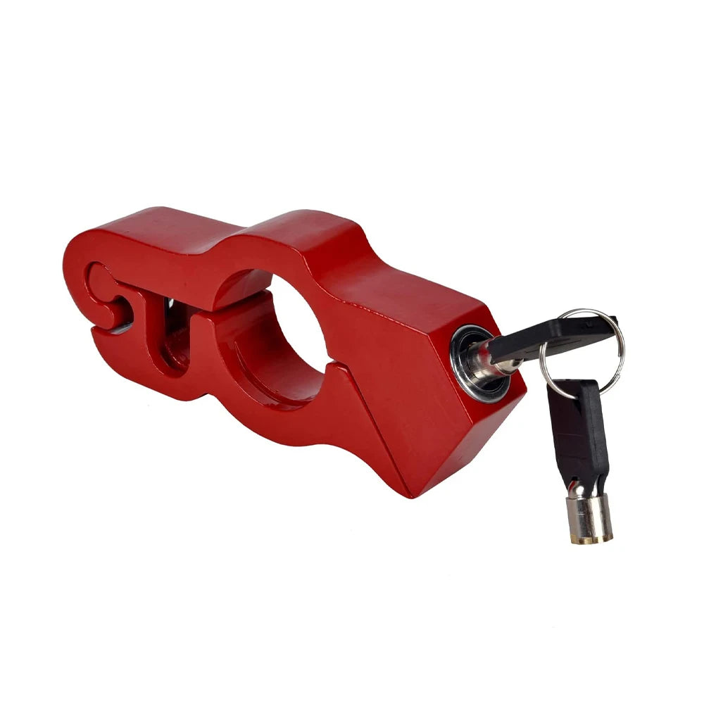 Motorcycle Brake Lever Locks Handlebar Lock Helmet Anti-theft motorcycle Lock Electric Vehicle Dirt Bikes Alloy Handlebar Lock