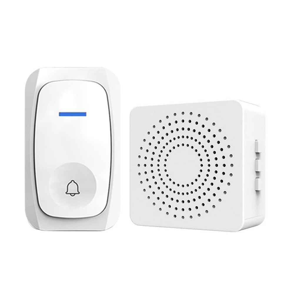 New Wireless Doorbell Home Intelligent Welcome Doorbell Waterproof 150M Remote USB Plug Easy to Install No Wiring Required