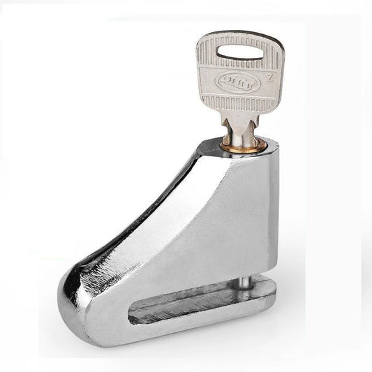 Motorcycle Waterproof  Disc Brake Lock  Anti-Theft Wheel Padlock with Keys for Motorcycles Scooter Moped Motorbike
