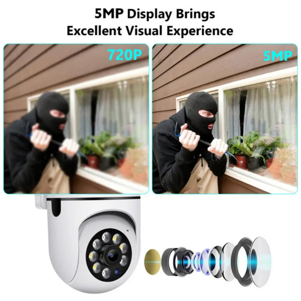 YCC365 Plus Wifi Camera Outdoor AI Human Detect Wireless Surveillance Camera Security Protection CCTV With 1080P IP Camera