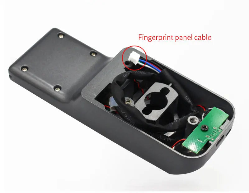 Waterproof Tuya Wifi Remote Control Fingerprint Motor Rim Lock Card Code Smart Door Lock Work for Google Alexa Echo