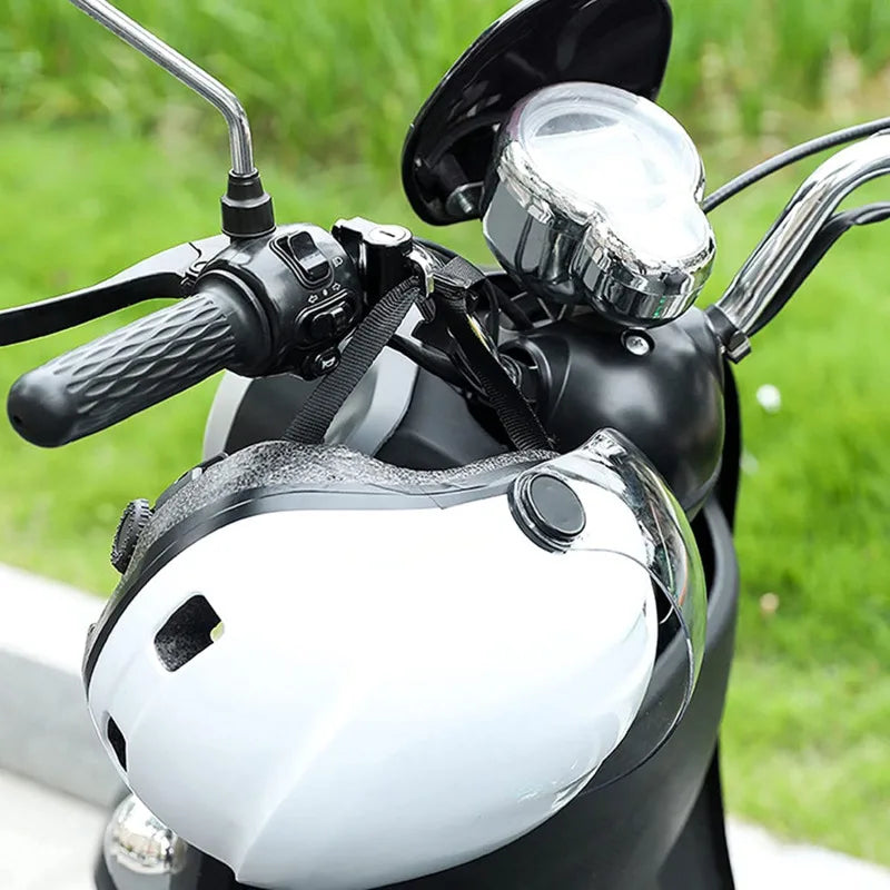 Motorcycle Handlebar Lock Handlebar Brake Handle Solid Lock Imitating Steal Lock Pull Rod ATV Dirt Street Bikes Anti Theft 2024