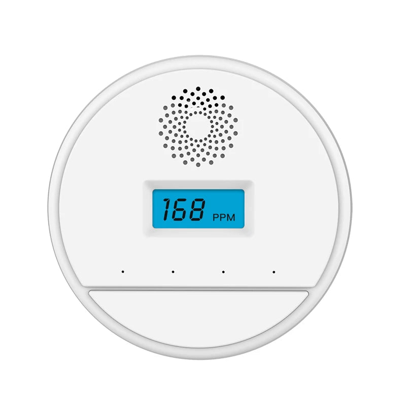 LCD CO Sensor Work alone Built-in 85dB siren sound Independent Carbon Monoxide Poisoning Warning Alarm Detector